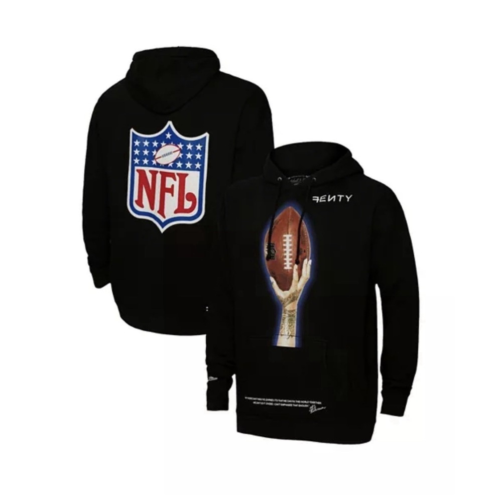 Fenty Mitchell & Ness Super Bowl LVII Icon Pullover Hoodie Size XL Rihanna NWT